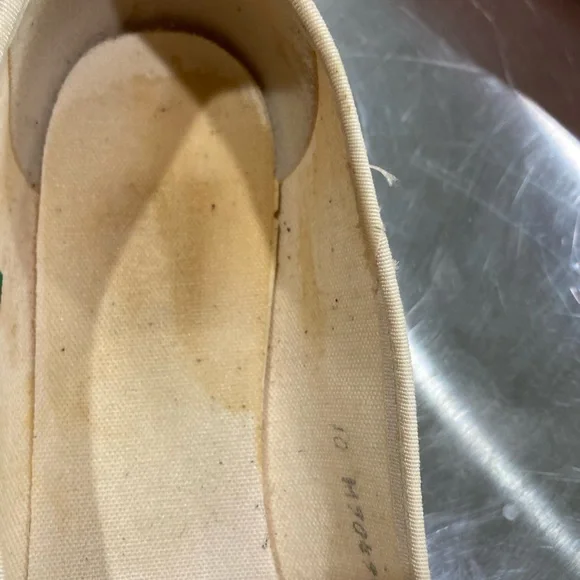 Beacon vintage 👠 embroidered beige shoes - Picture 8 of 8